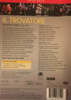 DVD Giuseppe Verdi: Il Trovatore