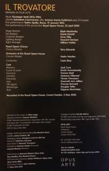 DVD Giuseppe Verdi: Il Trovatore