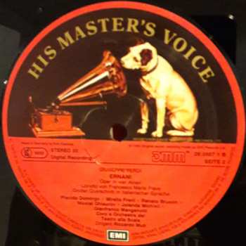 LP Giuseppe Verdi: Ernani - Querschnitt - Highlights