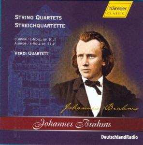 CD Johannes Brahms: String Quartets = Streichquartette (C Minor / C-Moll, Op. 51, 1; A Minor / A-Moll Op. 51, 2)