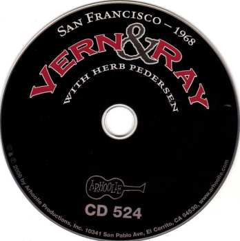 CD Herb Pedersen: San Francisco 1968