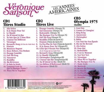 3CD Véronique Sanson: Les Années Américaines  DLX