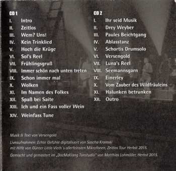 2CD Versengold: Live 2015