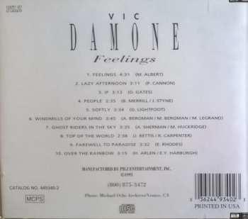 CD Vic Damone: Feelings