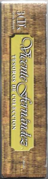 3CD/Box Set Vicente Fernandez: Tesoros De Coleccion