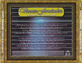 3CD/Box Set Vicente Fernandez: Tesoros De Coleccion