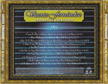 3CD/Box Set Vicente Fernandez: Tesoros De Coleccion