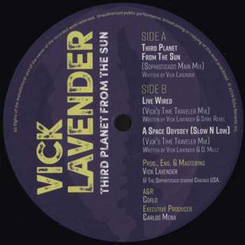 Album Vick Lavender: Third Planet From The Sun