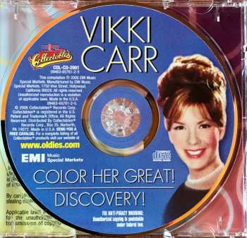 CD Vikki Carr: Color Her Great! / Discovery!