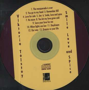 CD Viktoria Tolstoy: Smile Love And Spice