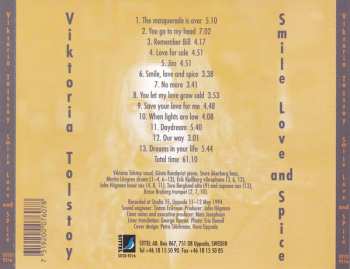 CD Viktoria Tolstoy: Smile Love And Spice