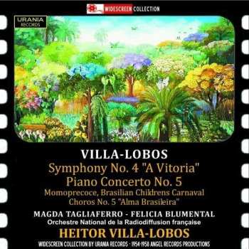 CD Orchestre National De L'ORTF: Symphony No. 4 “A Vitoria” / Piano Concerto No. 5 / Momoprecoce – Fantasy For Piano & Orchestra / Choros No. 5 For Piano “Alma Brasilera”