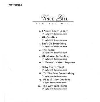 CD Vince Gill: Vintage Gill