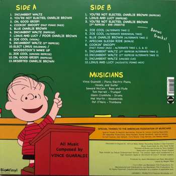 LP Vince Guaraldi: You're Not Elected, Charlie Brown (Original Soundtrack Recording) CLR