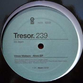 LP Vince Watson: Atom EP