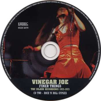 3CD/Box Set Vinegar Joe: Finer Things (The Island Recordings 1972-1973)