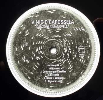 2LP Vinicio Capossela: Canzoni A Manovella