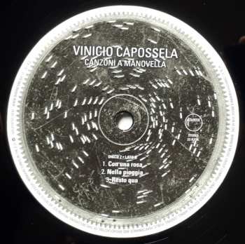 2LP Vinicio Capossela: Canzoni A Manovella
