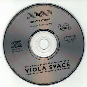 2CD Viola Space: Viola Space Japan 10th Anniversary