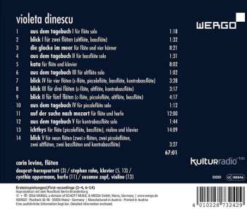 CD Violeta Dinescu: Diary | Tagebuch / Works For Flute