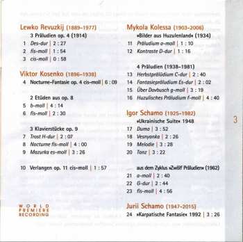 SACD نيسم جلال: Ukrainian Moods - Piano Miniatures