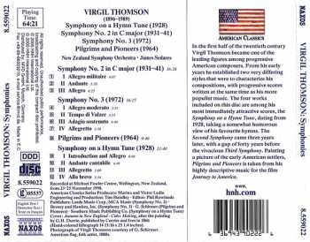 CD The New Zealand Symphony Orchestra: Symphony On A Hymn Tune · Symphony No. 2 In C Major · Symphony No. 3 · Pilgrims And Pioneers