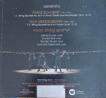 CD Vision String Quartet: Memento