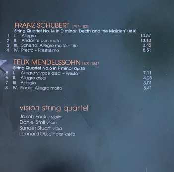 CD Vision String Quartet: Memento