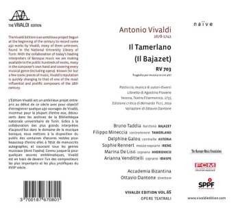3CD/Box Set Antonio Vivaldi: Il Tamerlano