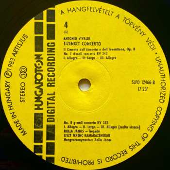 3LP/Box Set Antonio Vivaldi: 12 Concerti Op.8 - Il Cimento Dell' Armonia E Dell' Inventione Including "The Four Seasons"
