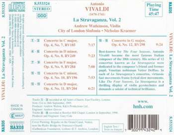 CD Antonio Vivaldi: La Stravaganza, Volume 2