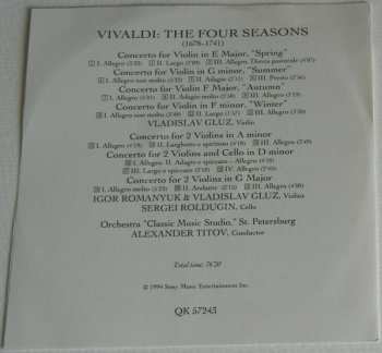 CD Antonio Vivaldi: The Four Seasons