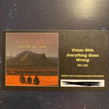 LP Vivian Girls: Everything Goes Wrong CLR | LTD