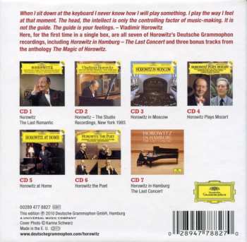 7CD/Box Set Vladimir Horowitz: Complete Recordings On Deutsche Grammophon