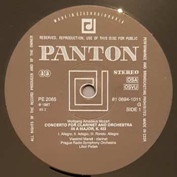 LP Wolfgang Amadeus Mozart: Concerto For Clarinet And Orchestra In A Major, K. 622 / Concerto For Oboe And Orchestra In D Major