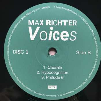 2LP Max Richter: Voices