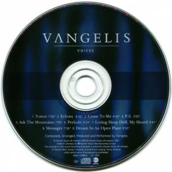 CD Vangelis: Voices