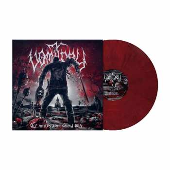 LP Vomitory: All Heads Are Gonna Roll (crimson Red Marbled)