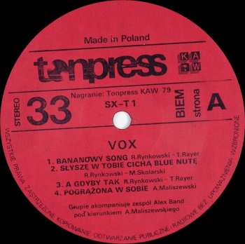 LP VOX: Vox