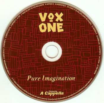 CD Vox One: Pure Imagination