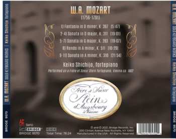 CD Wolfgang Amadeus Mozart: Solo Keyboard Works 