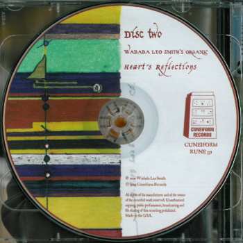 2CD Wadada Leo Smith's Organic: Heart's Reflections