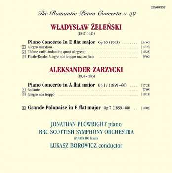 CD BBC Scottish Symphony Orchestra: Concerto In E Flat Major, Op. 60 / Concerto In A Flat Major, Op. 17 • Grande Polonaise, Op. 7