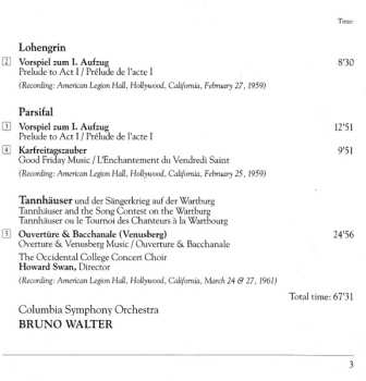 2CD Columbia Symphony Orchestra: Orchestral Music ∙ Orchestermusik ∙ Musique Pour Orchestre