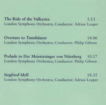 CD The London Symphony Orchestra: Wagner