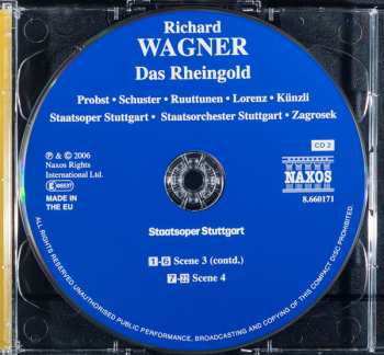 2CD Richard Wagner: Das Rheingold