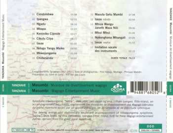 CD Gogo: Tanzanie: Masumbi - Musique De Divertissement Wagogo = Tanzania: Masumbi - Wagogo Entertainment Music