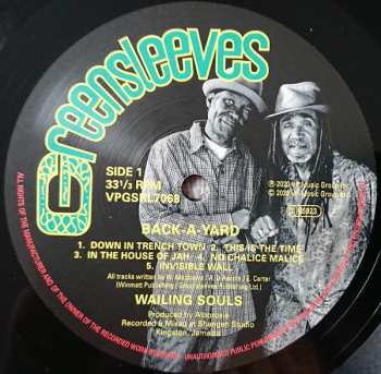 LP Wailing Souls: Back A Yard