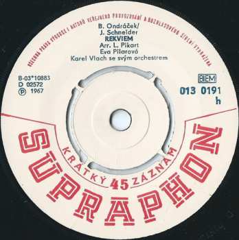 SP Eva Pilarová: Don, Diri Don / Rekviem