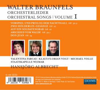 CD Michael Volle: Orchestral Songs | Volume I